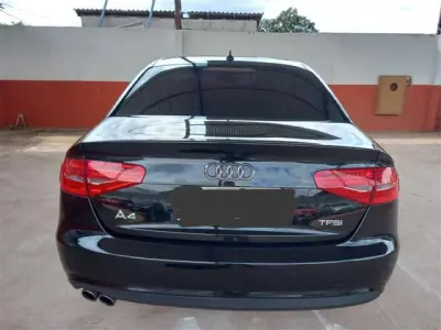 LOTE 457 - 01 AUDI A4 AVANT TURBO TIP./MULTITRONIC, GASOLINA , ANO 2015, COR PRETA (NO ESTADO) (RETIRADA EM GOIÂNIA - GO)