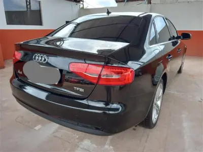 LOTE 457 - 01 AUDI A4 AVANT TURBO TIP./MULTITRONIC, GASOLINA , ANO 2015, COR PRETA (NO ESTADO) (RETIRADA EM GOIÂNIA - GO)