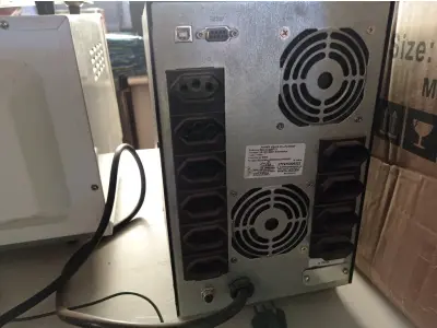 LOTE 276 - 01 NOBREAK MARCA SMS 3000VA.  (NO ESTADO) ATENÇÃO! FAZER A VISITAÇÃO ANTES DE ARREMATAR, NÃO SABEMOS SE FUNCIONA. LEILÃO NÃO TEM GARANTIA E NEM DEVOLUÇÃO, SUJEITO A POSSÍVEIS AVARIAS VISÍVEIS/OCULTAS E/OU AUSÊNCIA DE COMPONENTES.