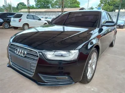 LOTE 457 - 01 AUDI A4 AVANT TURBO TIP./MULTITRONIC, GASOLINA , ANO 2015, COR PRETA (NO ESTADO) (RETIRADA EM GOIÂNIA - GO)
