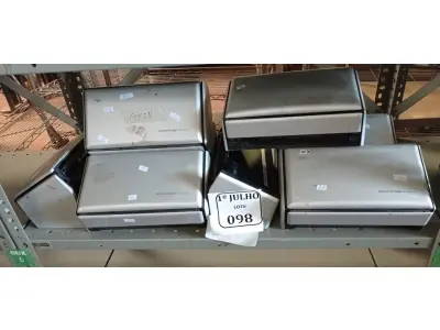 LOTE 098 - 08 SCANNER'S DIVERSAS MARCAS. (NO ESTADO) ATENÇÃO! FAZER A VISITAÇÃO ANTES DE ARREMATAR, NÃO SABEMOS SE FUNCIONA. LEILÃO NÃO TEM GARANTIA E NEM DEVOLUÇÃO, SUJEITO A POSSÍVEIS AVARIAS VISÍVEIS/OCULTAS E/OU AUSÊNCIA DE COMPONENTES.