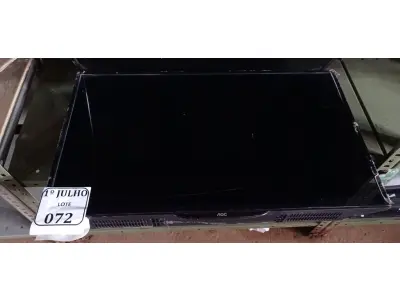 LOTE 072 - 02 LED TV 32’’ MARCA AOC PARA RETIRADA DE PEÇAS. (NO ESTADO) ATENÇÃO! FAZER A VISITAÇÃO ANTES DE ARREMATAR, NÃO SABEMOS SE FUNCIONA. LEILÃO NÃO TEM GARANTIA E NEM DEVOLUÇÃO, SUJEITO A POSSÍVEIS AVARIAS VISÍVEIS/OCULTAS E/OU AUSÊNCIA DE COMPONENTES.