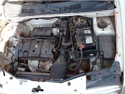 LOTE 458 - 01 FURGÃO I/PEUGEOUT 1.6 F 800K A GASOLINA; ANO 2008/2009 NA COR BRANCA. (NO ESTADO)