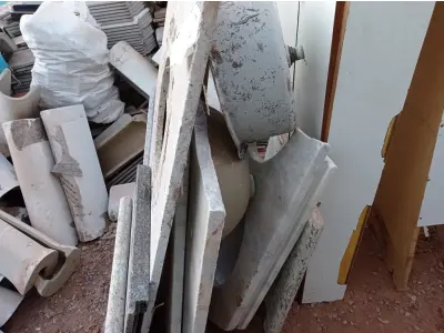 LOTE 323 - 01 BANCADA 02 CUBAS QUEBRADA, 01 BANCADA SEM A CUBA.(NO ESTADO) ATENÇÃO! FAZER A VISITAÇÃO ANTES DE ARREMATAR, NÃO SABEMOS SE FUNCIONA. LEILÃO NÃO TEM GARANTIA E NEM DEVOLUÇÃO, SUJEITO A POSSÍVEIS AVARIAS VISÍVEIS/OCULTAS E/OU AUSÊNCIA DE COMPONENTES.