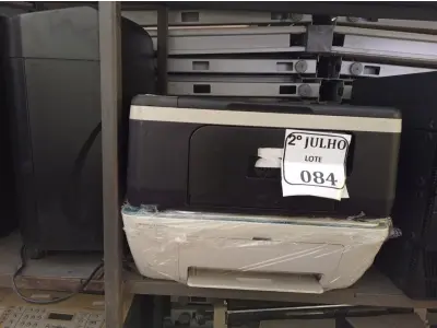 LOTE 084 - 04 IMPRESSORAS MARCA HP E 01 FRAGMENTADORA DE PAPEL PARA RETIRADA DE PEÇAS. (NO ESTADO) ATENÇÃO! FAZER A VISITAÇÃO ANTES DE ARREMATAR, NÃO SABEMOS SE FUNCIONA. LEILÃO NÃO TEM GARANTIA E NEM DEVOLUÇÃO, SUJEITO A POSSÍVEIS AVARIAS VISÍVEIS/OCULTAS E/OU AUSÊNCIA DE COMPONENTES.