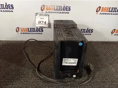 LOTE 074 - 01 NOBREAK DE 600VA BIVOLT ENERMAX. (NO ESTADO) ATENÇÃO! FAZER A VISITAÇÃO ANTES DE ARREMATAR, NÃO SABEMOS SE FUNCIONA. LEILÃO NÃO TEM GARANTIA E NEM DEVOLUÇÃO, SUJEITO A POSSÍVEIS AVARIAS VISÍVEIS/OCULTAS E/OU AUSÊNCIA DE COMPONENTES.