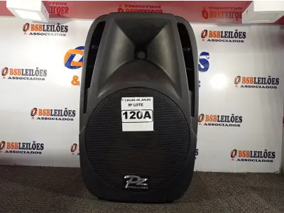 LOTE 120 - 01 CAIXA DE SOM PZPROPASSIVE PROAUDIO PX-12. (NO ESTADO) ATENÇÃO! FAZER A VISITAÇÃO ANTES DE ARREMATAR, NÃO SABEMOS SE FUNCIONA. LEILÃO NÃO TEM GARANTIA E NEM DEVOLUÇÃO, SUJEITO A POSSÍVEIS AVARIAS VISÍVEIS/OCULTAS E/OU AUSÊNCIA DE COMPONENTES.