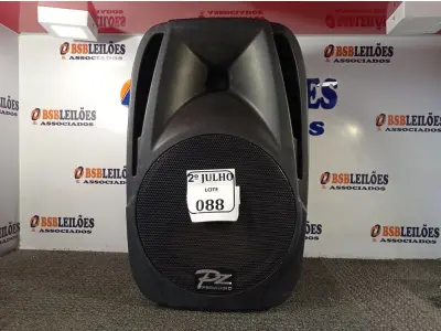 LOTE 088 - 01 CAIXA DE SOM PZ PROPASSIVE PRÓAUDIO PX-12. (NOVA) (NO ESTADO) ATENÇÃO! FAZER A VISITAÇÃO ANTES DE ARREMATAR, NÃO SABEMOS SE FUNCIONA. LEILÃO NÃO TEM GARANTIA E NEM DEVOLUÇÃO, SUJEITO A POSSÍVEIS AVARIAS VISÍVEIS/OCULTAS E/OU AUSÊNCIA DE COMPONENTES.