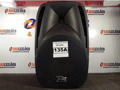 LOTE 135 - 01 CAIXA DE SOM PZPROPASSIVE PROAUDIO PX-12. (NO ESTADO) ATENÇÃO! FAZER A VISITAÇÃO ANTES DE ARREMATAR, NÃO SABEMOS SE FUNCIONA. LEILÃO NÃO TEM GARANTIA E NEM DEVOLUÇÃO, SUJEITO A POSSÍVEIS AVARIAS VISÍVEIS/OCULTAS E/OU AUSÊNCIA DE COMPONENTES.