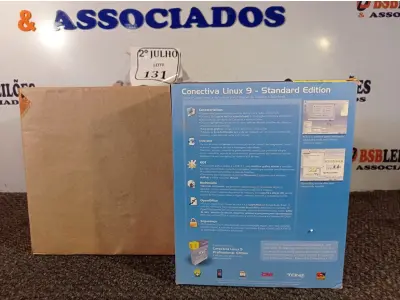 LOTE 131 - 05 KITS DE SISTEMA OPERACIONAL E APLICATIVOS PARA ESTAÇÕES DE TRABALHO E SERVIDORES. (NO ESTADO) ATENÇÃO! FAZER A VISITAÇÃO ANTES DE ARREMATAR, NÃO SABEMOS SE FUNCIONA. LEILÃO NÃO TEM GARANTIA E NEM DEVOLUÇÃO, SUJEITO A POSSÍVEIS AVARIAS VISÍVEIS/OCULTAS E/OU AUSÊNCIA DE COMPONENTES.