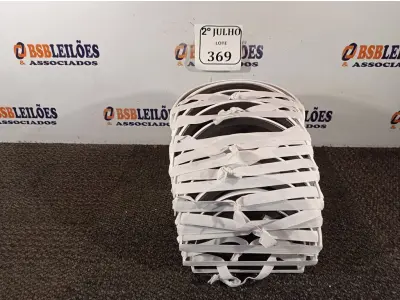 LOTE 369 - 10 MÁSCARAS DE PROTEÇÃO (NO ESTADO) ATENÇÃO! FAZER A VISITAÇÃO ANTES DE ARREMATAR, NÃO SABEMOS SE FUNCIONA. LEILÃO NÃO TEM GARANTIA E NEM DEVOLUÇÃO, SUJEITO A POSSÍVEIS AVARIAS VISÍVEIS/OCULTAS E/OU AUSÊNCIA DE COMPONENTES.
