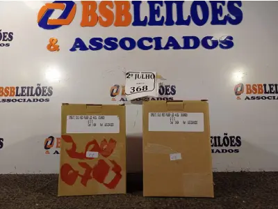 LOTE 368 - 01 PARES DE LED SOLO 4X2WPARA EMBUTIR (NO ESTADO) ATENÇÃO! FAZER A VISITAÇÃO ANTES DE ARREMATAR, NÃO SABEMOS SE FUNCIONA. LEILÃO NÃO TEM GARANTIA E NEM DEVOLUÇÃO, SUJEITO A POSSÍVEIS AVARIAS VISÍVEIS/OCULTAS E/OU AUSÊNCIA DE COMPONENTES.