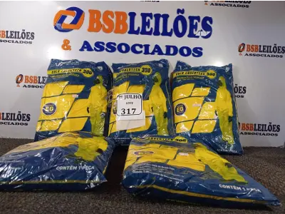 LOTE 317 - 05 MACACÕES DE SEGURANÇA VOLH GOVERTECH 300 TAMANHO EG. (NO ESTADO) ATENÇÃO! FAZER A VISITAÇÃO ANTES DE ARREMATAR, NÃO SABEMOS SE FUNCIONA. LEILÃO NÃO TEM GARANTIA E NEM DEVOLUÇÃO, SUJEITO A POSSÍVEIS AVARIAS VISÍVEIS/OCULTAS E/OU AUSÊNCIA DE COMPONENTES.