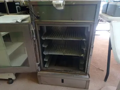 LOTE 336 - 01 FORNO ELÉTRICO HENNY PENNY MOD:HHC-983 240VOLTS (NO ESTADO) ATENÇÃO! FAZER A VISITAÇÃO ANTES DE ARREMATAR, NÃO SABEMOS SE FUNCIONA. LEILÃO NÃO TEM GARANTIA E NEM DEVOLUÇÃO, SUJEITO A POSSÍVEIS AVARIAS VISÍVEIS/OCULTAS E/OU AUSÊNCIA DE COMPONENTES.