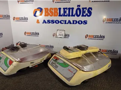 LOTE 325 - 02 BALANÇAS DIGITAIS URANO (NO ESTADO) ATENÇÃO! FAZER A VISITAÇÃO ANTES DE ARREMATAR, NÃO SABEMOS SE FUNCIONA. LEILÃO NÃO TEM GARANTIA E NEM DEVOLUÇÃO, SUJEITO A POSSÍVEIS AVARIAS VISÍVEIS/OCULTAS E/OU AUSÊNCIA DE COMPONENTES.