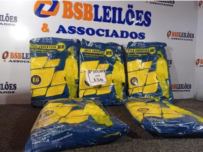LOTE 158 - 05 MACACÕES DE SEGURANÇA VOLH GOVERTECH 300 TAMANHO EG. (NO ESTADO) ATENÇÃO! FAZER A VISITAÇÃO ANTES DE ARREMATAR, NÃO SABEMOS SE FUNCIONA. LEILÃO NÃO TEM GARANTIA E NEM DEVOLUÇÃO, SUJEITO A POSSÍVEIS AVARIAS VISÍVEIS/OCULTAS E/OU AUSÊNCIA DE COMPONENTES.