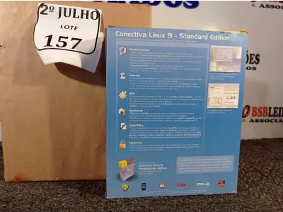 LOTE 157 - 05 KITS DE SISTEMA OPERACIONAL E APLICATIVOS PARA ESTAÇÕES DE TRABALHO E SERVIDORES. (NO ESTADO) ATENÇÃO! FAZER A VISITAÇÃO ANTES DE ARREMATAR, NÃO SABEMOS SE FUNCIONA. LEILÃO NÃO TEM GARANTIA E NEM DEVOLUÇÃO, SUJEITO A POSSÍVEIS AVARIAS VISÍVEIS/OCULTAS E/OU AUSÊNCIA DE COMPONENTES.