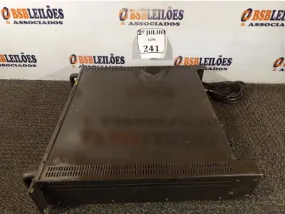 LOTE 241 - 01 AMPLIFICADOR WATTSOM BDK-2000 (NO ESTADO) ATENÇÃO! FAZER A VISITAÇÃO ANTES DE ARREMATAR, NÃO SABEMOS SE FUNCIONA. LEILÃO NÃO TEM GARANTIA E NEM DEVOLUÇÃO, SUJEITO A POSSÍVEIS AVARIAS VISÍVEIS/OCULTAS E/OU AUSÊNCIA DE COMPONENTES.