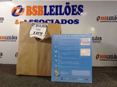 LOTE 189 - 05 KITS DE SISTEMA OPERACIONAL E APLICATIVOS PARA ESTAÇÕES DE TRABALHO E SERVIDORES. (NO ESTADO) ATENÇÃO! FAZER A VISITAÇÃO ANTES DE ARREMATAR, NÃO SABEMOS SE FUNCIONA. LEILÃO NÃO TEM GARANTIA E NEM DEVOLUÇÃO, SUJEITO A POSSÍVEIS AVARIAS VISÍVEIS/OCULTAS E/OU AUSÊNCIA DE COMPONENTES.