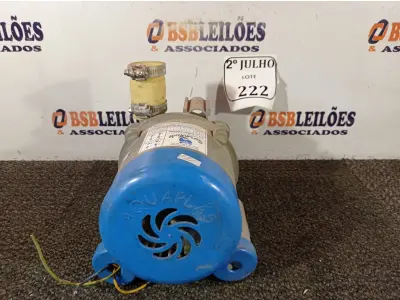 LOTE 222 - 01 MOTOR DE INDUÇÃO MONOFÁSICO GAIOLA (NO ESTADO) ATENÇÃO! FAZER A VISITAÇÃO ANTES DE ARREMATAR, NÃO SABEMOS SE FUNCIONA. LEILÃO NÃO TEM GARANTIA E NEM DEVOLUÇÃO, SUJEITO A POSSÍVEIS AVARIAS VISÍVEIS/OCULTAS E/OU AUSÊNCIA DE COMPONENTES.