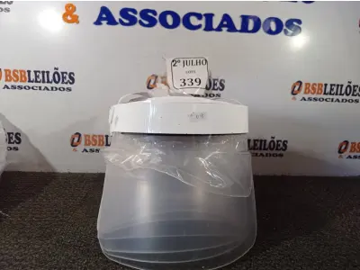 LOTE 339 - 10 MÁSCARAS DE PROTEÇÃO (NO ESTADO) ATENÇÃO! FAZER A VISITAÇÃO ANTES DE ARREMATAR, NÃO SABEMOS SE FUNCIONA. LEILÃO NÃO TEM GARANTIA E NEM DEVOLUÇÃO, SUJEITO A POSSÍVEIS AVARIAS VISÍVEIS/OCULTAS E/OU AUSÊNCIA DE COMPONENTES.