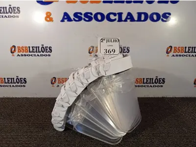 LOTE 369 - 10 MÁSCARAS DE PROTEÇÃO (NO ESTADO) ATENÇÃO! FAZER A VISITAÇÃO ANTES DE ARREMATAR, NÃO SABEMOS SE FUNCIONA. LEILÃO NÃO TEM GARANTIA E NEM DEVOLUÇÃO, SUJEITO A POSSÍVEIS AVARIAS VISÍVEIS/OCULTAS E/OU AUSÊNCIA DE COMPONENTES.