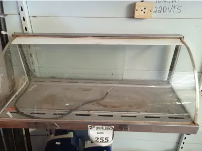 LOTE 255 - 01 ESTUFA PARA SALGADOS (NO ESTADO) ATENÇÃO! FAZER A VISITAÇÃO ANTES DE ARREMATAR, NÃO SABEMOS SE FUNCIONA. LEILÃO NÃO TEM GARANTIA E NEM DEVOLUÇÃO, SUJEITO A POSSÍVEIS AVARIAS VISÍVEIS/OCULTAS E/OU AUSÊNCIA DE COMPONENTES.