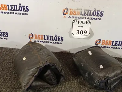 LOTE 309 - 02 TORNOZELEIRAS COM AREIA PARA ACADEMIA 4KG (NO ESTADO) ATENÇÃO! FAZER A VISITAÇÃO ANTES DE ARREMATAR, NÃO SABEMOS SE FUNCIONA. LEILÃO NÃO TEM GARANTIA E NEM DEVOLUÇÃO, SUJEITO A POSSÍVEIS AVARIAS VISÍVEIS/OCULTAS E/OU AUSÊNCIA DE COMPONENTES.
