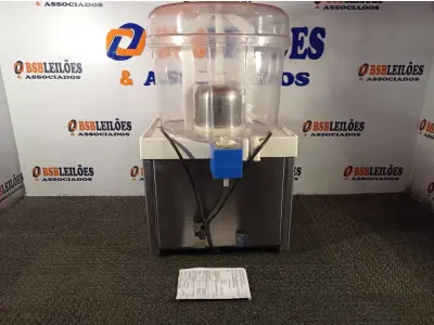 LOTE 233 - 01 REFRESQUEIRA DE 01 CUBA REDONDA MARCA POLOGEL 220V. (NO ESTADO) ATENÇÃO! FAZER A VISITAÇÃO ANTES DE ARREMATAR, NÃO SABEMOS SE FUNCIONA. LEILÃO NÃO TEM GARANTIA E NEM DEVOLUÇÃO, SUJEITO A POSSÍVEIS AVARIAS VISÍVEIS/OCULTAS E/OU AUSÊNCIA DE COMPONENTES.