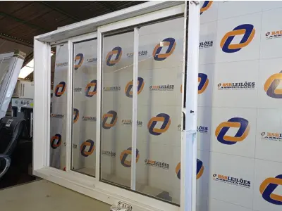 LOTE 070 - 5.013 - JANELA COR TRAD PRONTA 120X100 S/G REQ12(1F1M)  HAIALA NOVO. (NO ESTADO)
