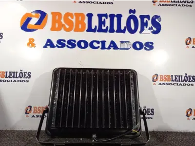 LOTE 044 - 01 REFLETORE DECORLED SUPERLED 220V 200W LUZ BRANCA - DECORLUX NOVO. (NO ESTADO)
