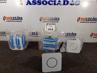 LOTE 004 - 04 CAIXAS PASSAGEM TAMPA INOX REG ALTURA SEM PARAF SUMMERS NOVO.(NO ESTADO)
