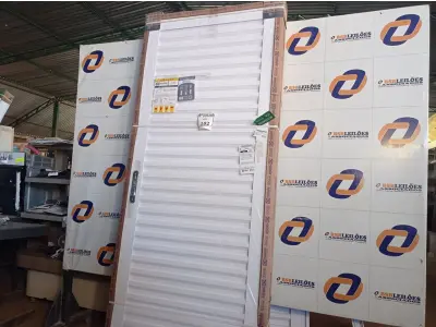 LOTE 102 - 5.211 - PORTA VEN APD BRANCA 085X215 ESQ REQ12 - HAIALA NOVO. (NO ESTADO)