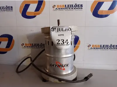 LOTE 234 - 01 BASE DE LIQUIDIFICADOR INDUSTRIAL MARCA SKYMSEN.  (NO ESTADO) ATENÇÃO! FAZER A VISITAÇÃO ANTES DE ARREMATAR, NÃO SABEMOS SE FUNCIONA. LEILÃO NÃO TEM GARANTIA E NEM DEVOLUÇÃO, SUJEITO A POSSÍVEIS AVARIAS VISÍVEIS/OCULTAS E/OU AUSÊNCIA DE COMPONENTES.