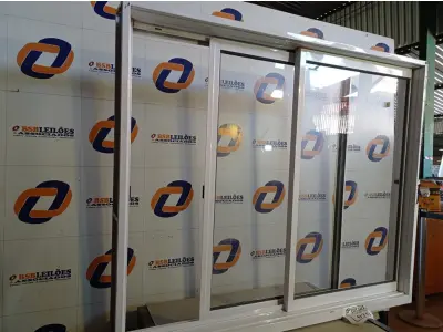 LOTE 070 - 5.013 - JANELA COR TRAD PRONTA 120X100 S/G REQ12(1F1M)  HAIALA NOVO. (NO ESTADO)