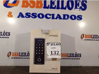 LOTE 132 - 01 FECHADURA DIGITAL FDS101 DE SOBREPOR MARCA PADO NOVO. (NO ESTADO)
