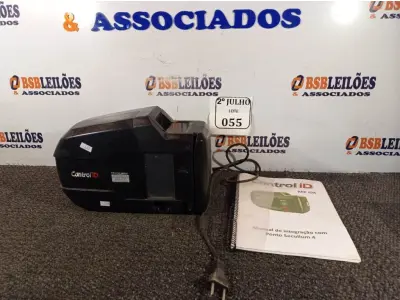 LOTE 055 - 01 RELÓGIO DE PONTO CONTROL ID (NO ESTADO) ATENÇÃO! FAZER A VISITAÇÃO ANTES DE ARREMATAR, NÃO SABEMOS SE FUNCIONA. LEILÃO NÃO TEM GARANTIA E NEM DEVOLUÇÃO, SUJEITO A POSSÍVEIS AVARIAS VISÍVEIS/OCULTAS E/OU AUSÊNCIA DE COMPONENTES.