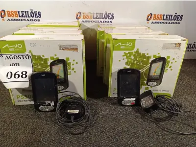 LOTE 068 - 10 POCKET PC GPS P550B. (NO ESTADO) ATENÇÃO! FAZER A VISITAÇÃO ANTES DE ARREMATAR, NÃO SABEMOS SE FUNCIONA. LEILÃO NÃO TEM GARANTIA E NEM DEVOLUÇÃO, SUJEITO A POSSÍVEIS AVARIAS VISÍVEIS/OCULTAS E/OU AUSÊNCIA DE COMPONENTES.