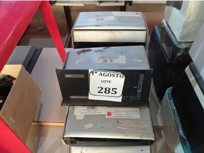 LOTE 285 - 09 SCANERS MARCAS E MODELOS DIVERSOS. (NO ESTADO) ATENÇÃO! FAZER A VISITAÇÃO ANTES DE ARREMATAR, NÃO SABEMOS SE FUNCIONA. LEILÃO NÃO TEM GARANTIA E NEM DEVOLUÇÃO, SUJEITO A POSSÍVEIS AVARIAS VISÍVEIS/OCULTAS E/OU AUSÊNCIA DE COMPONENTES.