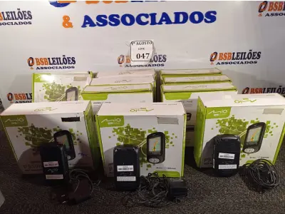 LOTE 047 - 10 POCKET PC GPS P550B. (NO ESTADO) ATENÇÃO! FAZER A VISITAÇÃO ANTES DE ARREMATAR, NÃO SABEMOS SE FUNCIONA. LEILÃO NÃO TEM GARANTIA E NEM DEVOLUÇÃO, SUJEITO A POSSÍVEIS AVARIAS VISÍVEIS/OCULTAS E/OU AUSÊNCIA DE COMPONENTES.