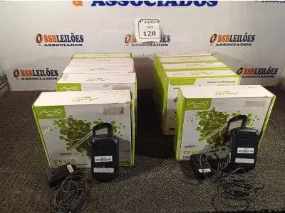 LOTE 128 - 10 POCKET PC GPS P550B. (NO ESTADO) ATENÇÃO! FAZER A VISITAÇÃO ANTES DE ARREMATAR, NÃO SABEMOS SE FUNCIONA. LEILÃO NÃO TEM GARANTIA E NEM DEVOLUÇÃO, SUJEITO A POSSÍVEIS AVARIAS VISÍVEIS/OCULTAS E/OU AUSÊNCIA DE COMPONENTES.