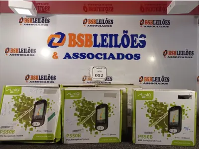 LOTE 052 - 10 POCKET PC GPS P550B. (NO ESTADO) ATENÇÃO! FAZER A VISITAÇÃO ANTES DE ARREMATAR, NÃO SABEMOS SE FUNCIONA. LEILÃO NÃO TEM GARANTIA E NEM DEVOLUÇÃO, SUJEITO A POSSÍVEIS AVARIAS VISÍVEIS/OCULTAS E/OU AUSÊNCIA DE COMPONENTES.