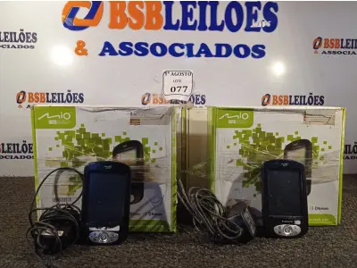 LOTE 077 - 10 POCKET PC GPS P550B. (NO ESTADO) ATENÇÃO! FAZER A VISITAÇÃO ANTES DE ARREMATAR, NÃO SABEMOS SE FUNCIONA. LEILÃO NÃO TEM GARANTIA E NEM DEVOLUÇÃO, SUJEITO A POSSÍVEIS AVARIAS VISÍVEIS/OCULTAS E/OU AUSÊNCIA DE COMPONENTES.