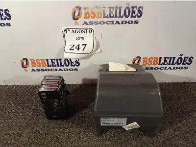 LOTE 247 - 01 IMPRESSORA TÉRMICA E 05 CELULARES LG. (NO ESTADO) ATENÇÃO! FAZER A VISITAÇÃO ANTES DE ARREMATAR, NÃO SABEMOS SE FUNCIONA. LEILÃO NÃO TEM GARANTIA E NEM DEVOLUÇÃO, SUJEITO A POSSÍVEIS AVARIAS VISÍVEIS/OCULTAS E/OU AUSÊNCIA DE COMPONENTES.