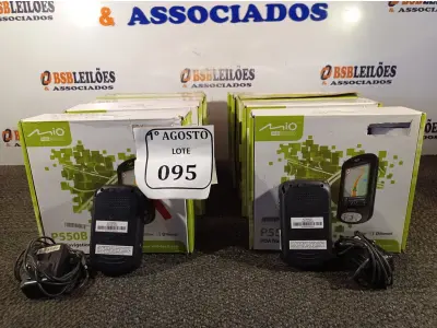 LOTE 095 - 10 POCKET PC GPS P550B. (NO ESTADO) ATENÇÃO! FAZER A VISITAÇÃO ANTES DE ARREMATAR, NÃO SABEMOS SE FUNCIONA. LEILÃO NÃO TEM GARANTIA E NEM DEVOLUÇÃO, SUJEITO A POSSÍVEIS AVARIAS VISÍVEIS/OCULTAS E/OU AUSÊNCIA DE COMPONENTES.