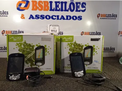 LOTE 052 - 10 POCKET PC GPS P550B. (NO ESTADO) ATENÇÃO! FAZER A VISITAÇÃO ANTES DE ARREMATAR, NÃO SABEMOS SE FUNCIONA. LEILÃO NÃO TEM GARANTIA E NEM DEVOLUÇÃO, SUJEITO A POSSÍVEIS AVARIAS VISÍVEIS/OCULTAS E/OU AUSÊNCIA DE COMPONENTES.