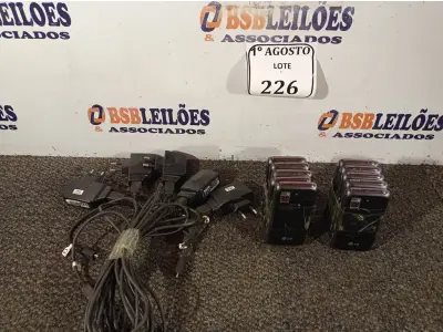 LOTE 226 - 10 APARELHOS CELULARES LG COM CARREGADOR. (NO ESTADO) ATENÇÃO! FAZER A VISITAÇÃO ANTES DE ARREMATAR, NÃO SABEMOS SE FUNCIONA. LEILÃO NÃO TEM GARANTIA E NEM DEVOLUÇÃO, SUJEITO A POSSÍVEIS AVARIAS VISÍVEIS/OCULTAS E/OU AUSÊNCIA DE COMPONENTES.