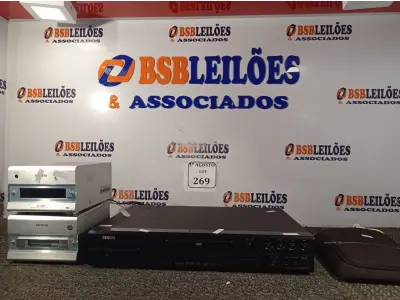 LOTE 269 - 01 DVD DENON MINI SYSTEM HI-FI AIWA E 01 MESA DIGITALIZADORA CTH-461 BAMBOO FUN. (NO ESTADO) ATENÇÃO! FAZER A VISITAÇÃO ANTES DE ARREMATAR, NÃO SABEMOS SE FUNCIONA. LEILÃO NÃO TEM GARANTIA E NEM DEVOLUÇÃO, SUJEITO A POSSÍVEIS AVARIAS VISÍVEIS/OCULTAS E/OU AUSÊNCIA DE COMPONENTES.