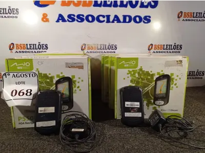 LOTE 068 - 10 POCKET PC GPS P550B. (NO ESTADO) ATENÇÃO! FAZER A VISITAÇÃO ANTES DE ARREMATAR, NÃO SABEMOS SE FUNCIONA. LEILÃO NÃO TEM GARANTIA E NEM DEVOLUÇÃO, SUJEITO A POSSÍVEIS AVARIAS VISÍVEIS/OCULTAS E/OU AUSÊNCIA DE COMPONENTES.