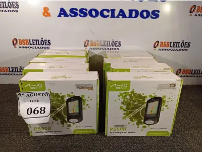 LOTE 068 - 10 POCKET PC GPS P550B. (NO ESTADO) ATENÇÃO! FAZER A VISITAÇÃO ANTES DE ARREMATAR, NÃO SABEMOS SE FUNCIONA. LEILÃO NÃO TEM GARANTIA E NEM DEVOLUÇÃO, SUJEITO A POSSÍVEIS AVARIAS VISÍVEIS/OCULTAS E/OU AUSÊNCIA DE COMPONENTES.